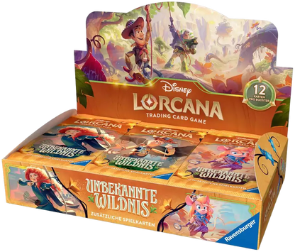 Disney Lorcana - Unbekannte Wildnis Booster Display (Deutsch)