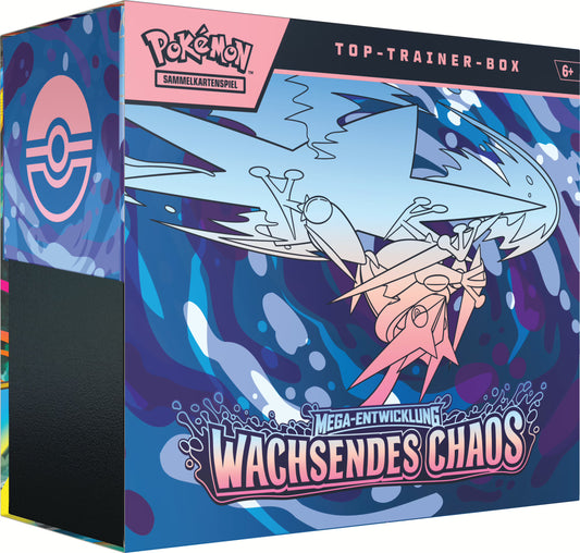 Pokémon Sammelkartenspiel - Wachsendes Chaos Top-Trainer Box (Deutsch)