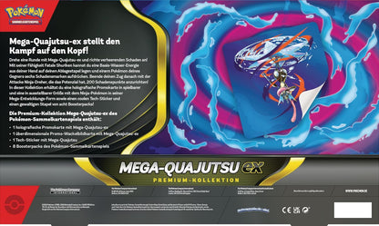 Pokémon Sammelkartenspiel - Mega-Quajutsu ex Premium Kollektion (Deutsch)