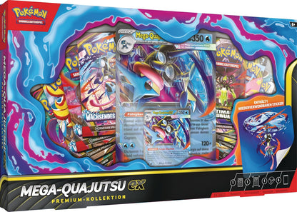 Pokémon Sammelkartenspiel - Mega-Quajutsu ex Premium Kollektion (Deutsch)