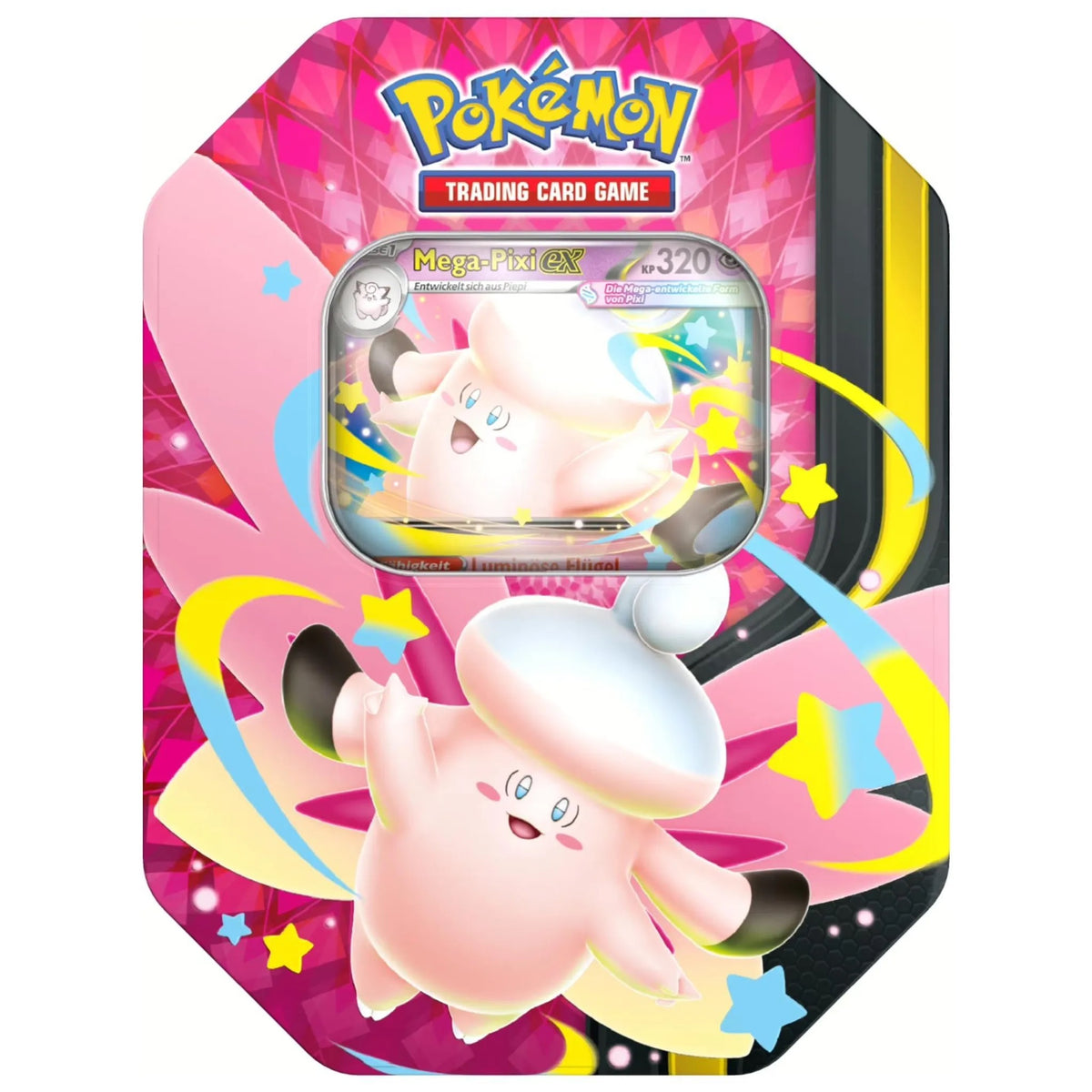 Pokémon Sammelkartenspiel - Mega-Pixi Summer 2026 Tin-Box (Deutsch)
