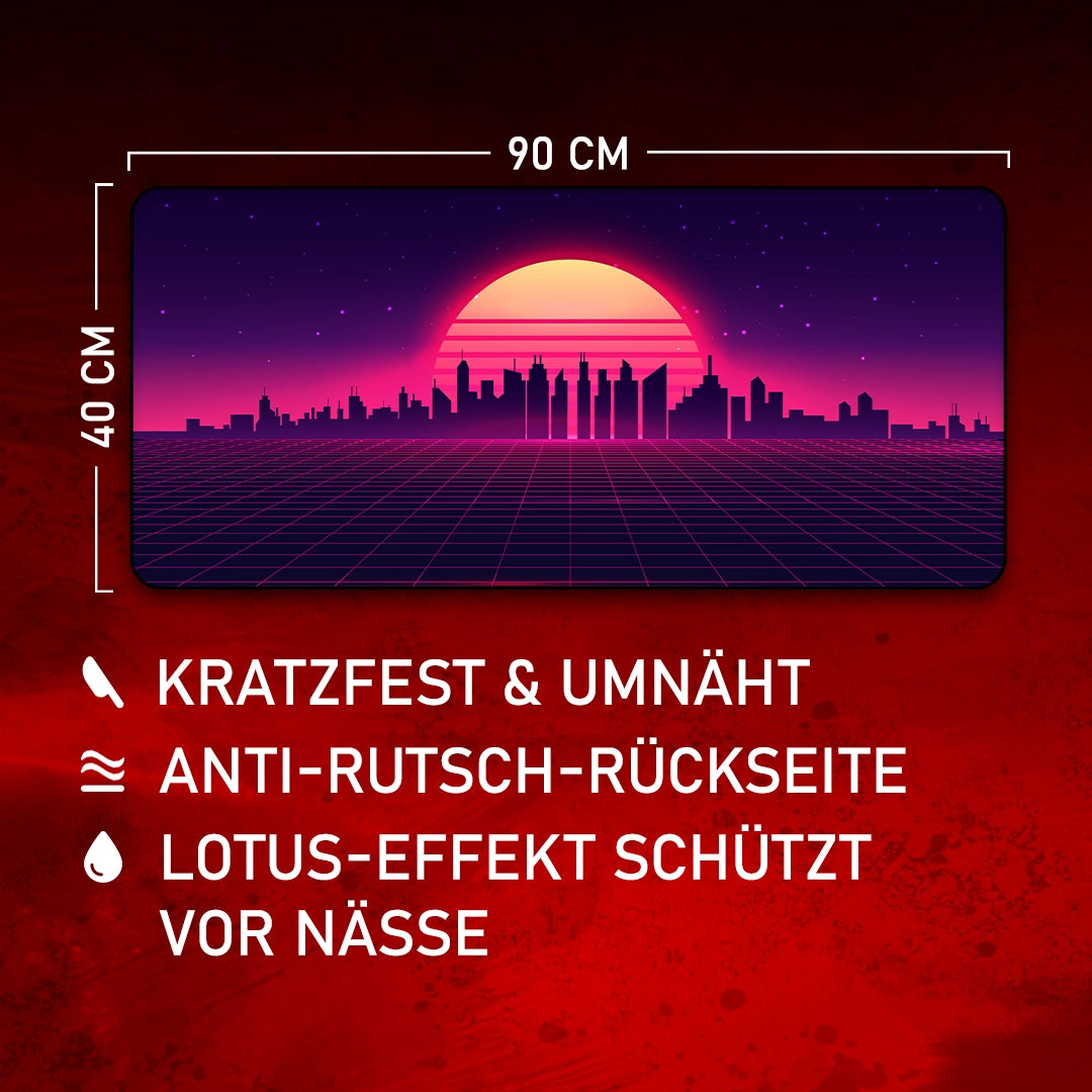 Kraken Wargames - Gaming Mousepad 90x40cm "Tronset View"