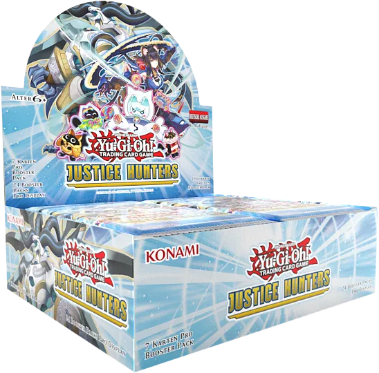 Yu-Gi-Oh! - Justice Hunters Booster Display (Deutsch)