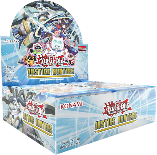 Yu-Gi-Oh! - Justice Hunters Booster Display (Deutsch)